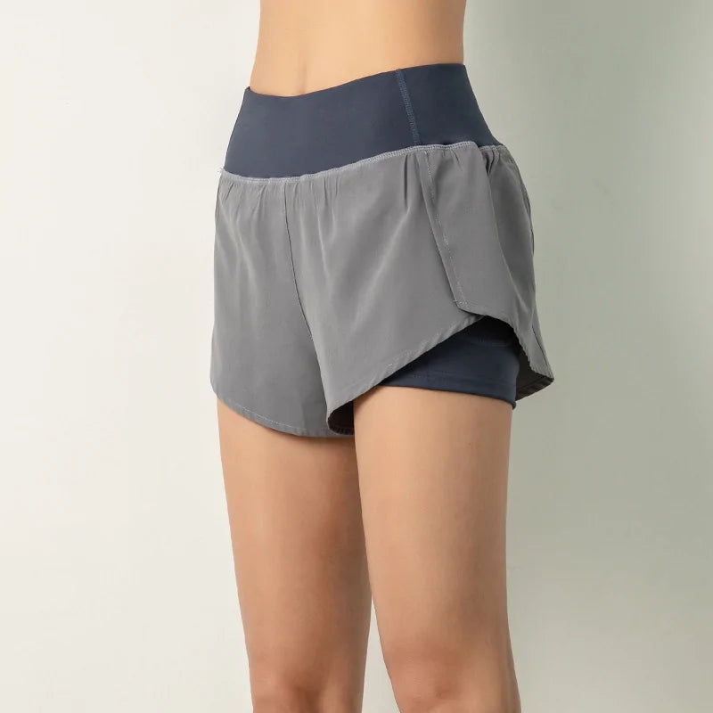 Gym Shorts Met Telefoon Zak - Vrouwen